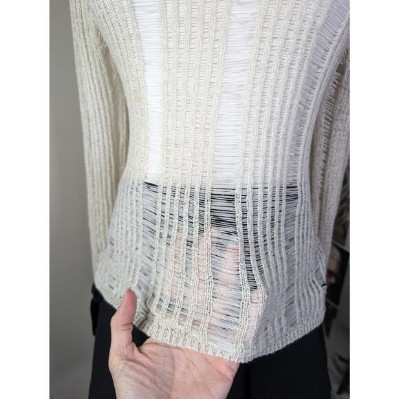 Sheer Knit Sweater - Picture 2 of 7